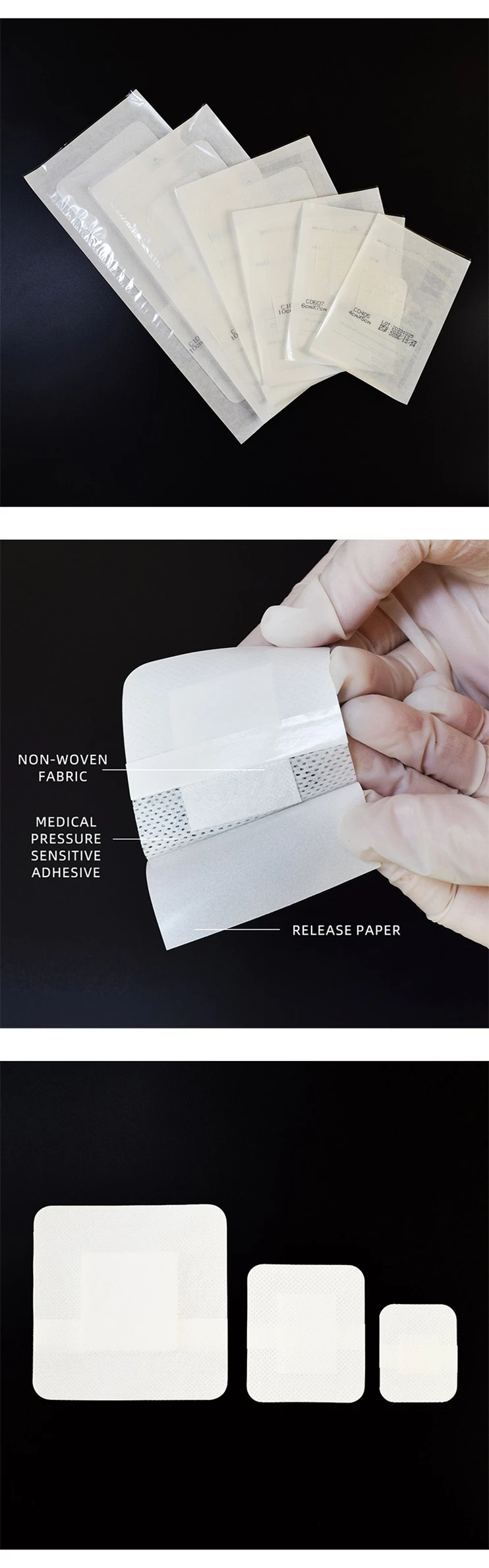 C0607 Type Hot Selling Adhesive Wound Dressing C0607 Type Hot Selling Adhesive Wound Dressing